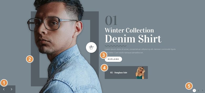 Best features of fashion slider