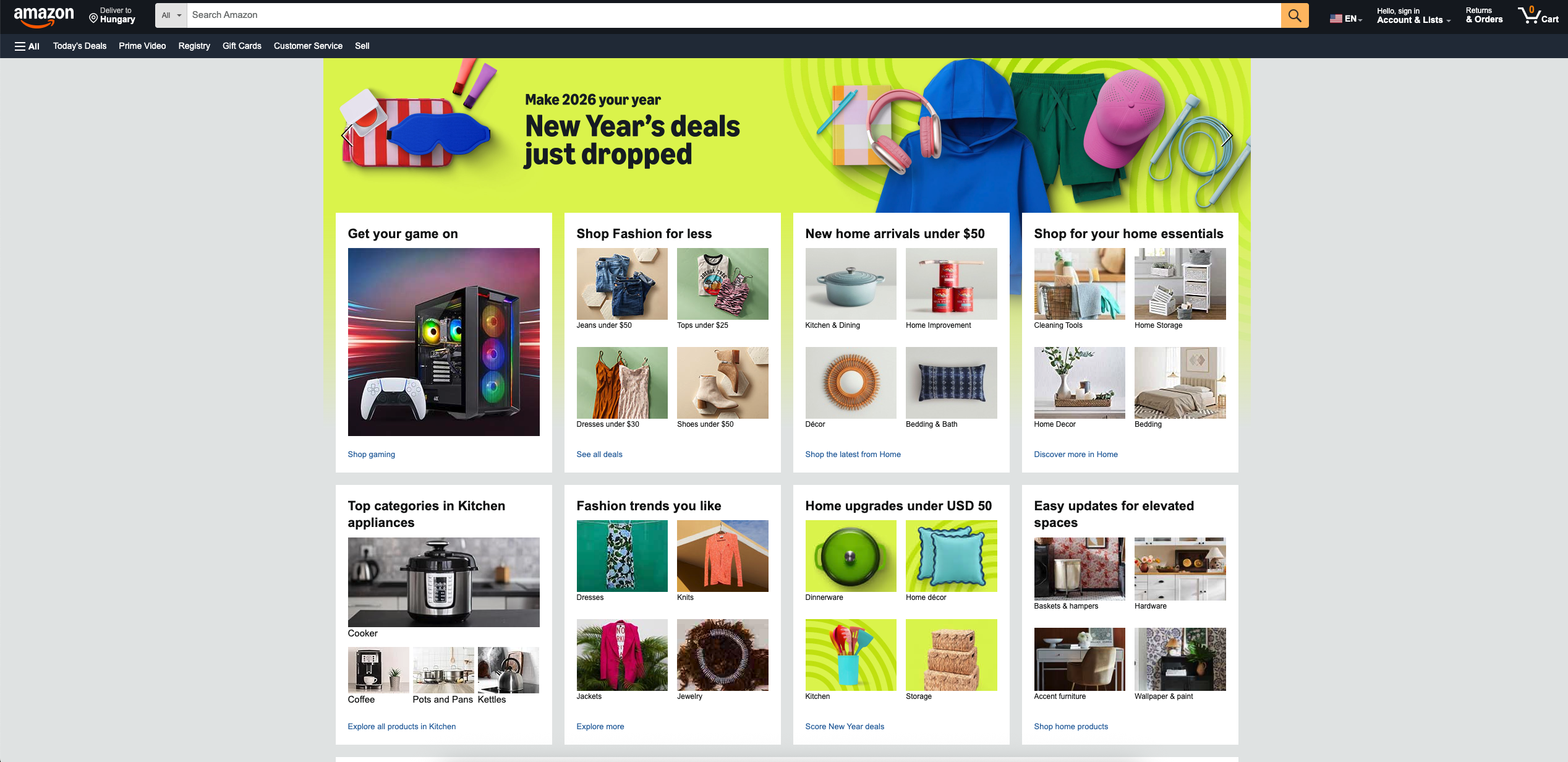 Hero slider by Amazon