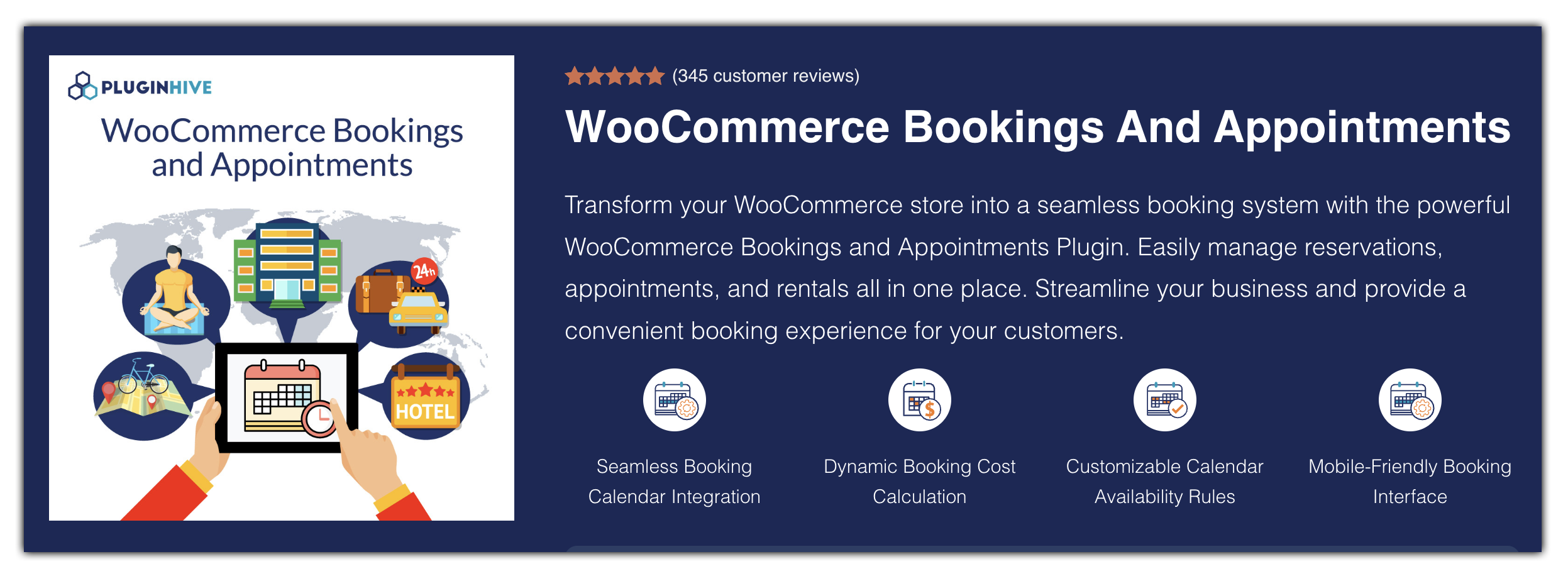 WooCommerce Bookings and Appointments
