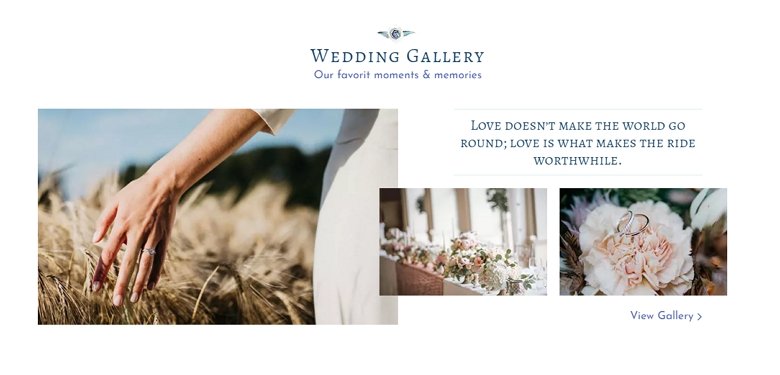 Wedding gallery