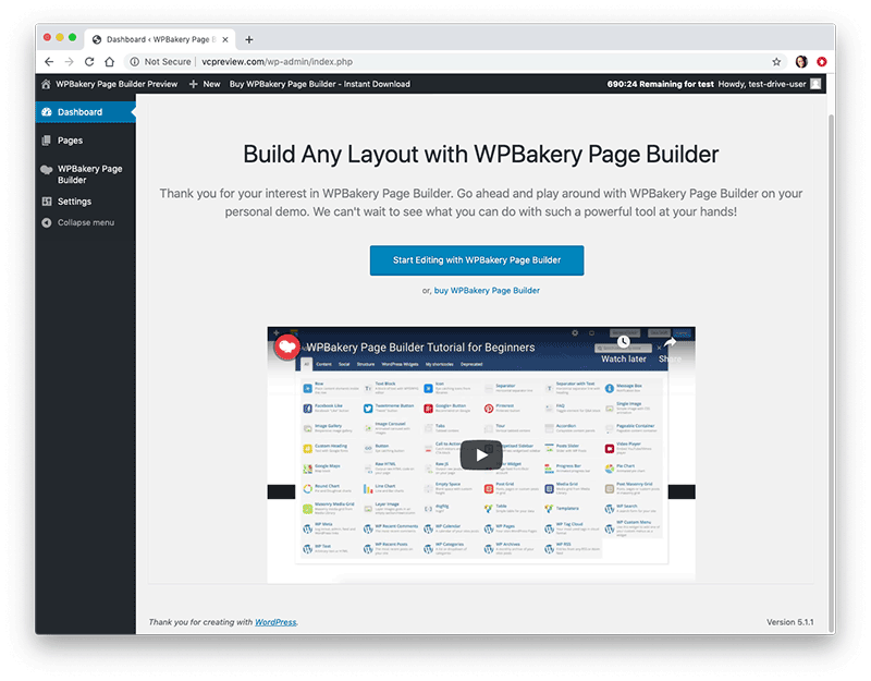 WPBakery page builder