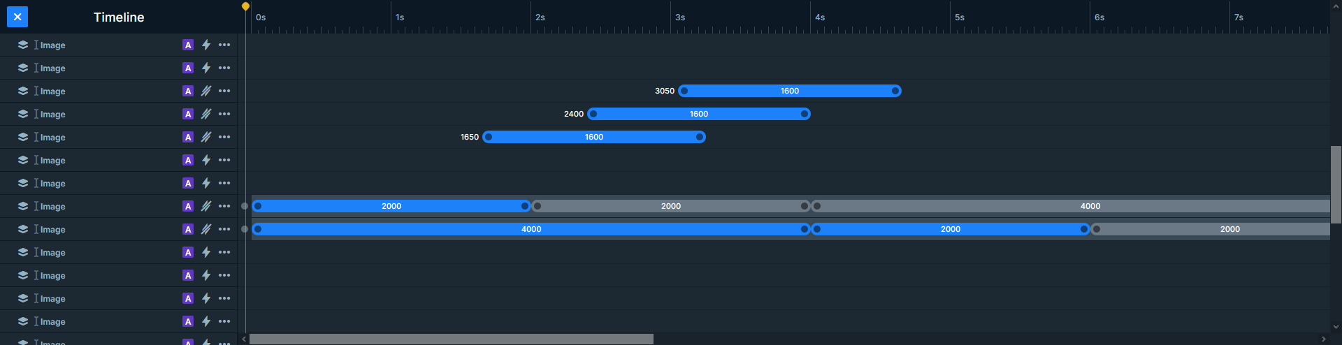 Smart Slider Pro timeline