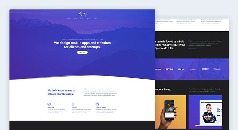 Agency One Page Example