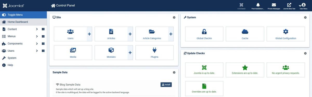 Getting Ready for Joomla 4