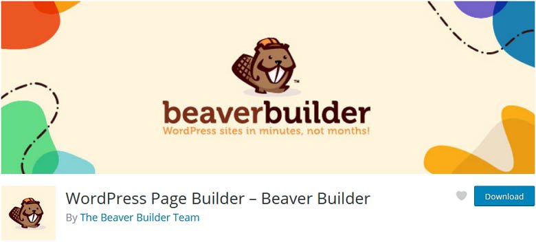 Beaver Builder one of the best free WordPress page builder plugins