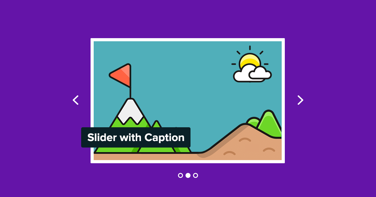 How to create a Slider with caption in WordPress?