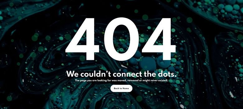 WordPress 404 page template - Video