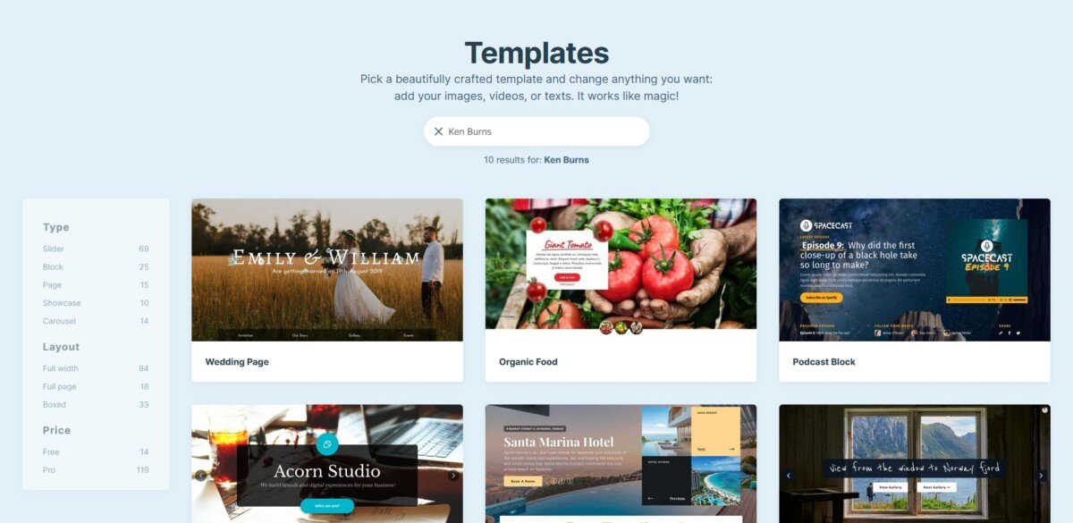 New Template Page