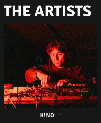 Artist’s country appearing as a small superscript next to their name