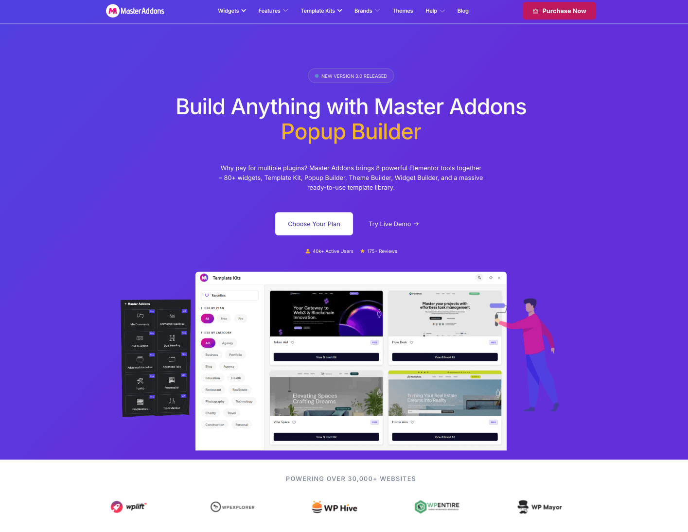 Master Addons WordPress Lifetime deal