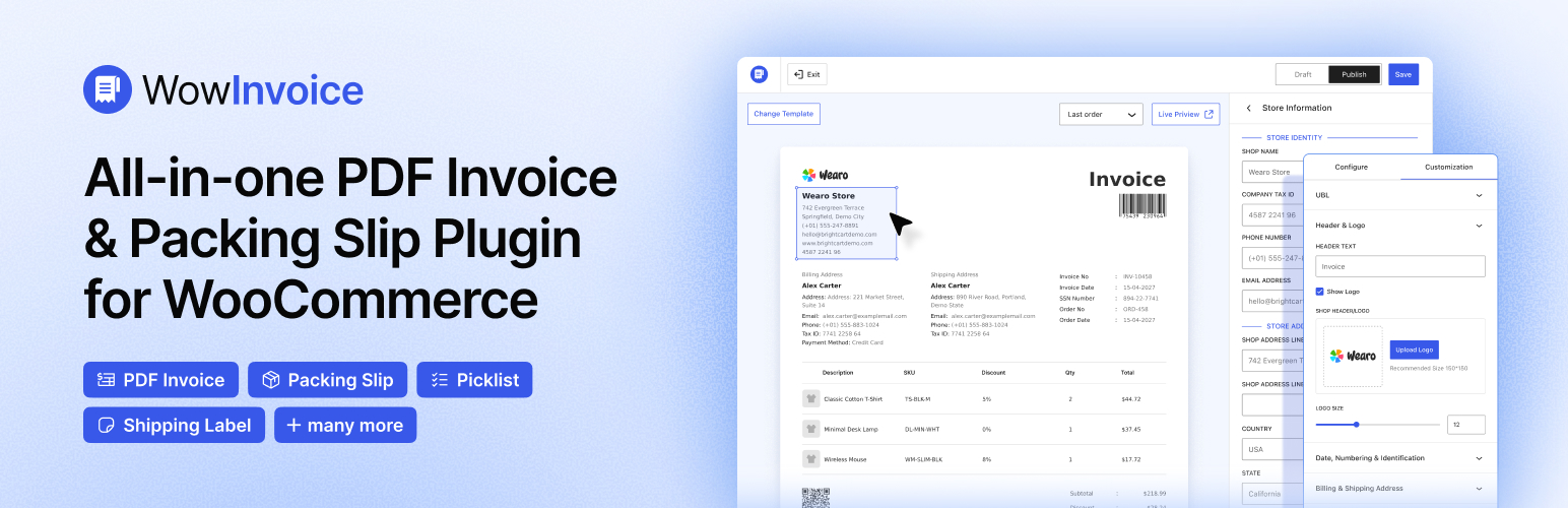 WowInvoice WordPress Lifetime deal